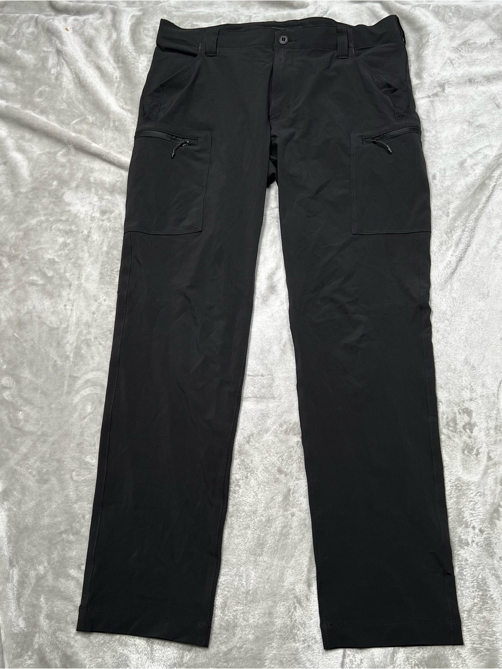 5.11 Tactical Trail Cargo Pants Mens 36x33 Black Stretch Outdoors Hiking 74556